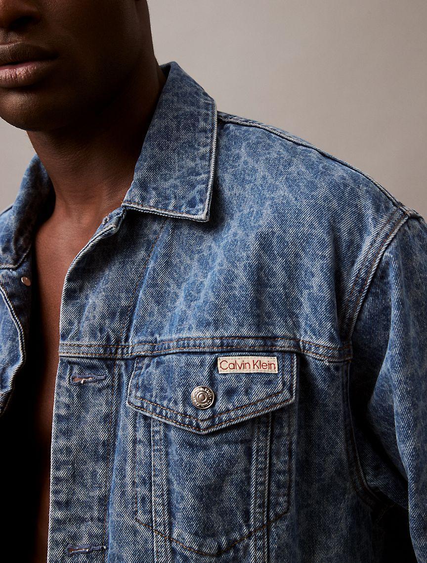 90s Allover Monogram Trucker Jacket Product Image