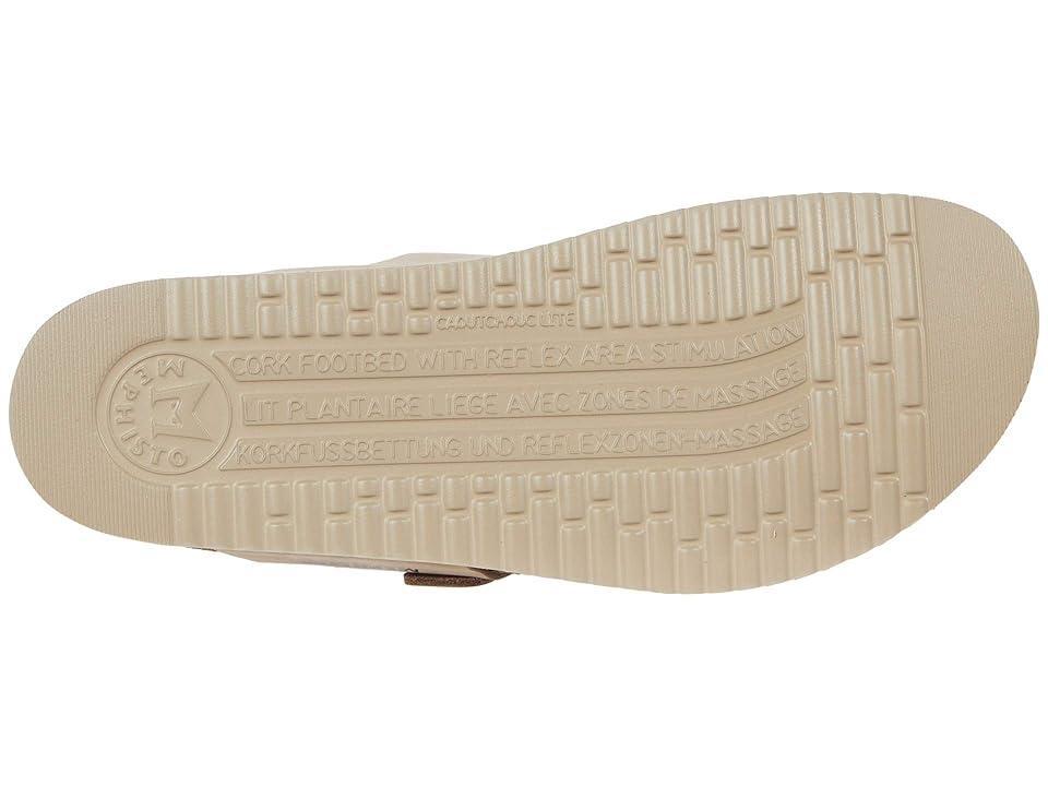 Mephisto Helen Flower Buckle Detail Leather Casual Sandals Product Image