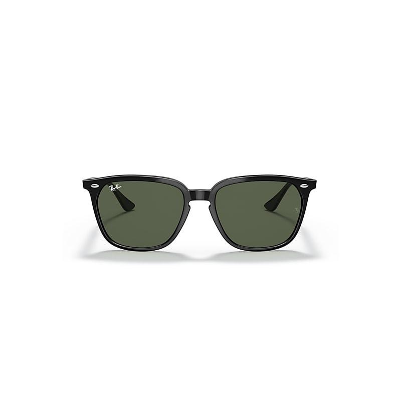 Mens Slim Acetate Rectangle Sunglasses Product Image