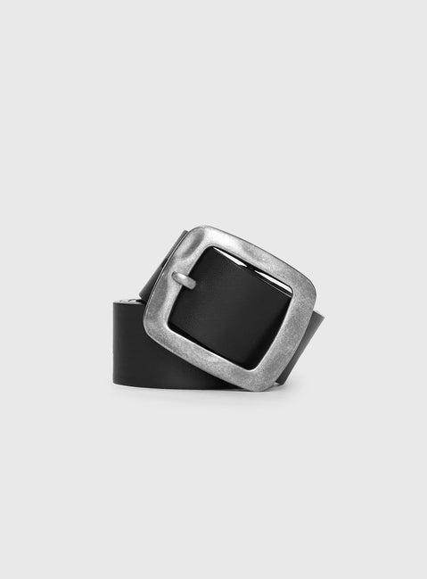 So American Belt Black / Silver Product Image