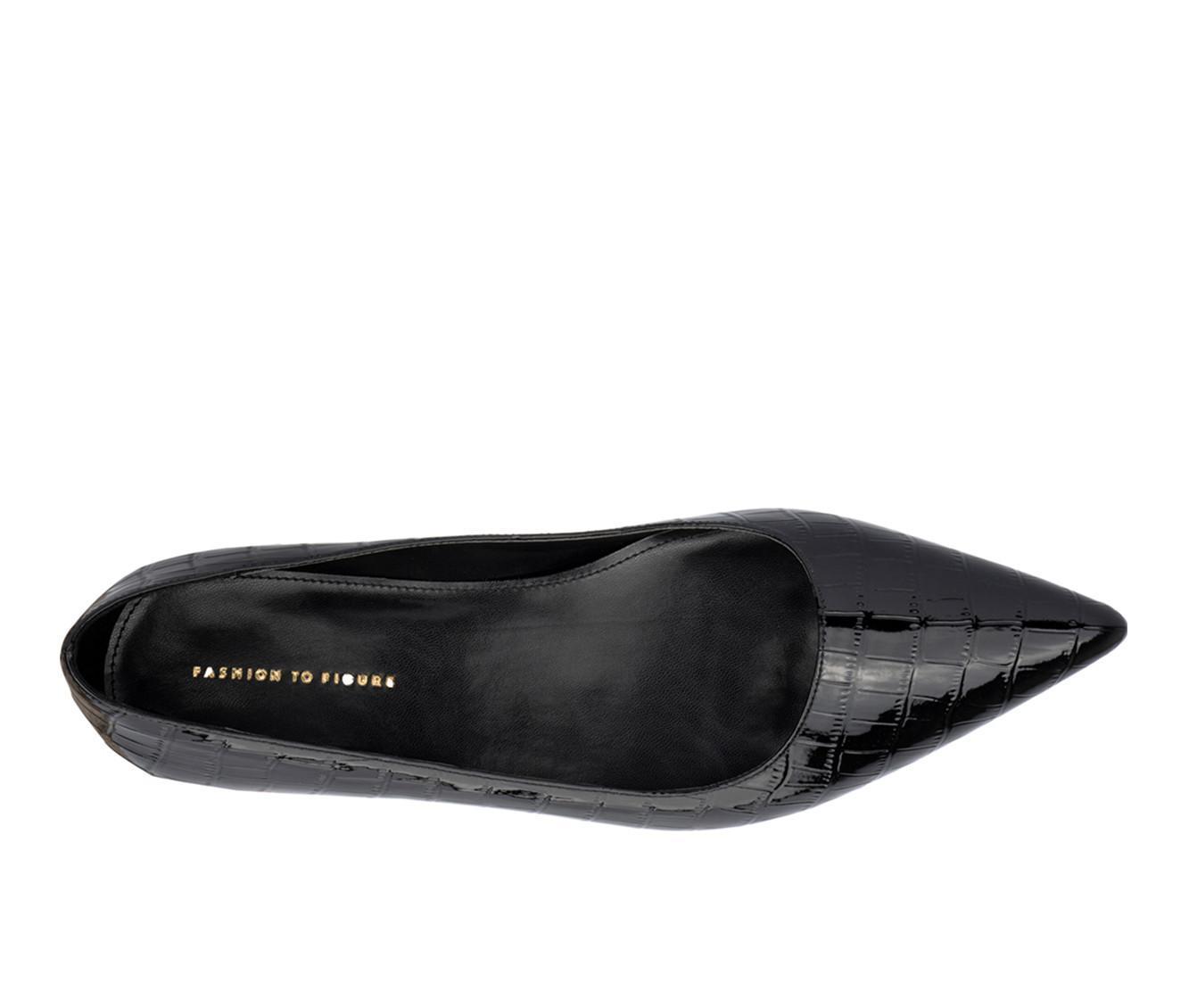 Women's Fashion to Figure Bailey Wide Width Flats Product Image
