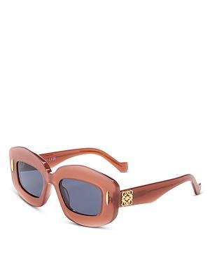 Loewe Chunky Anagram Rectangular Sunglasses, 49mm Product Image
