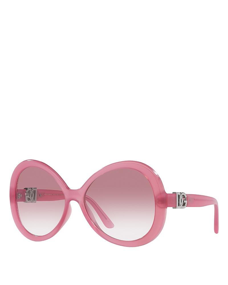 Dolce  Gabbana DG6194U 60mm Oval Statement Sunglasses Product Image