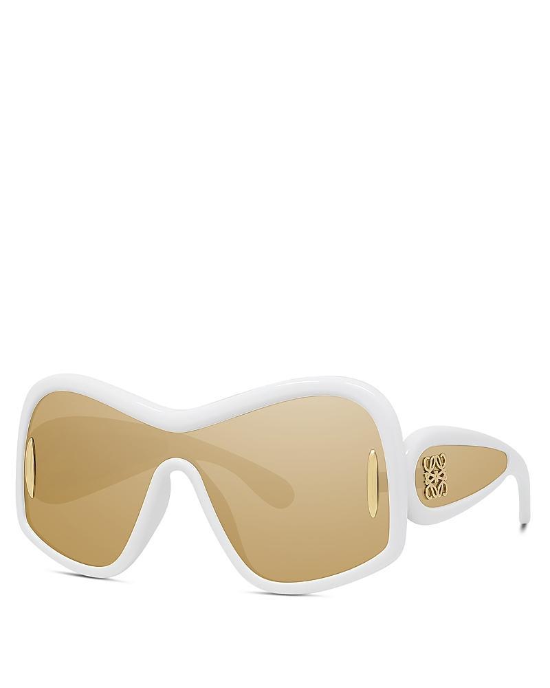 Loewe Anagram Fashion Mirrored Mask Sunglasses Product Image