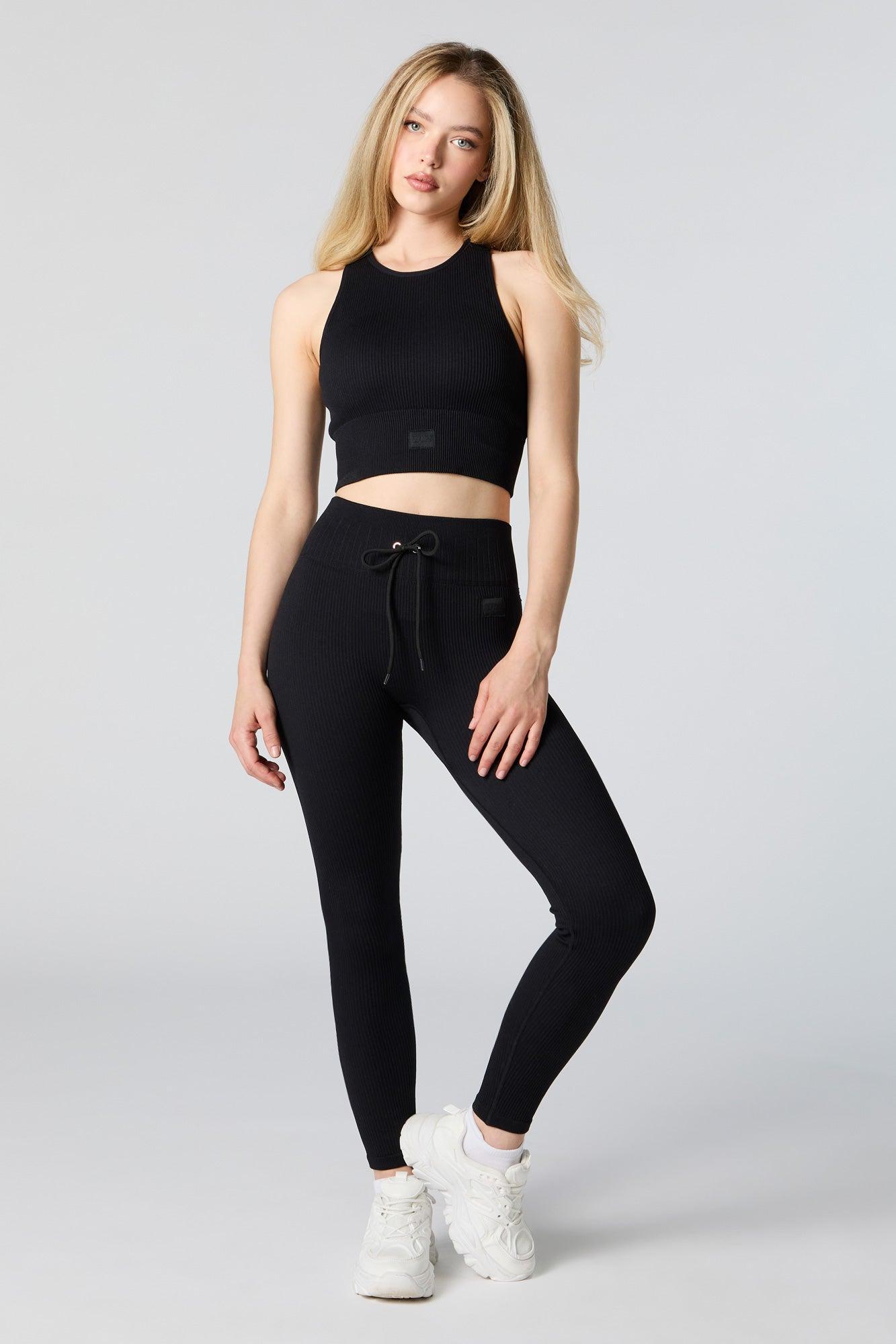 Active Seamless Ribbed Cropped Tank Female Product Image