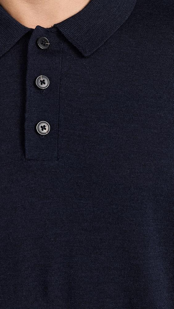Madewell Merino Long Sleeve Polo | Shopbop Product Image