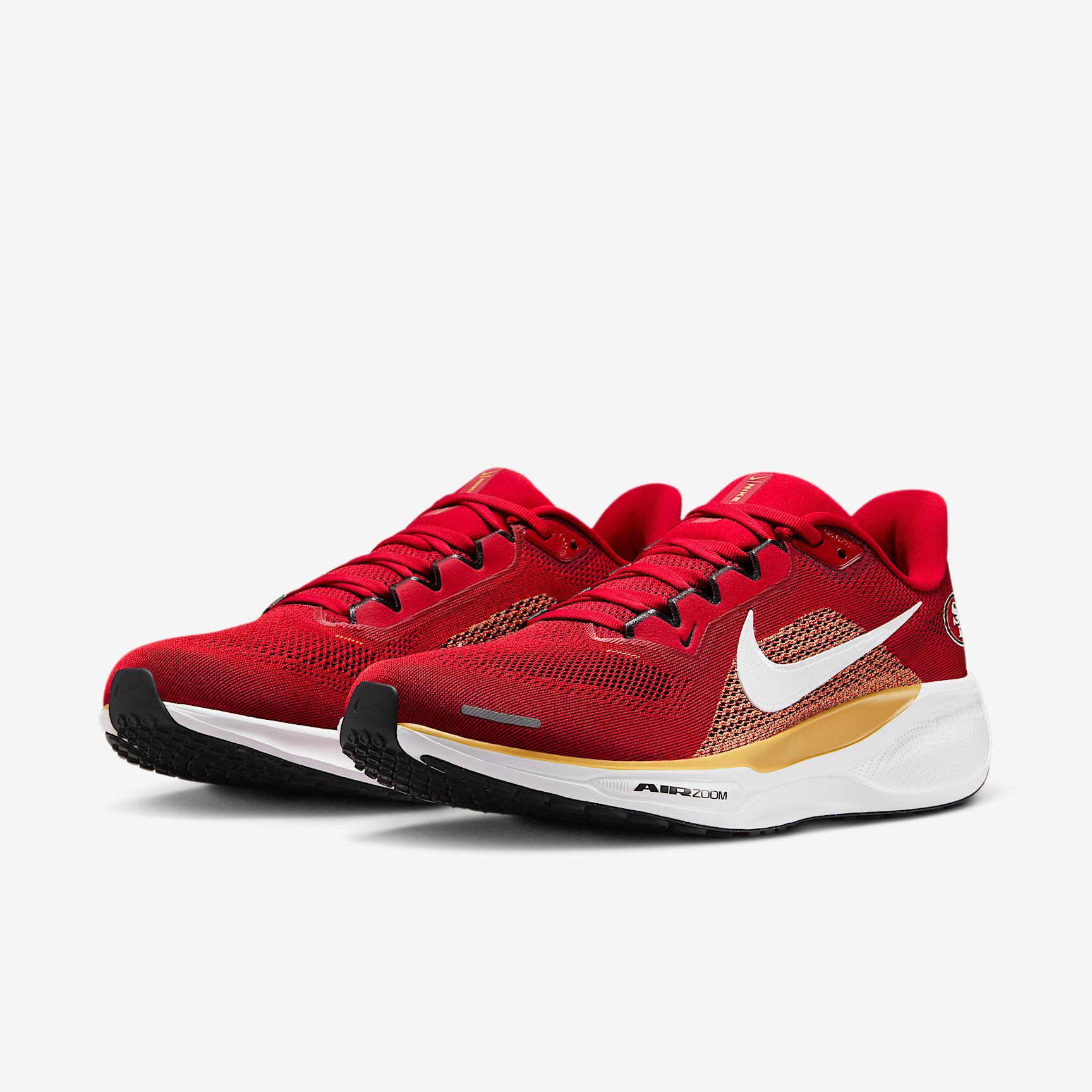 San Francisco 49ers Pegasus 41 Men's Nike NFL Road Running Shoes Product Image