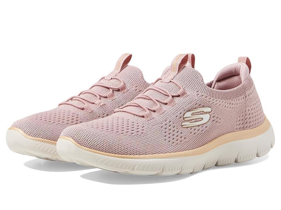 Skechers® Summits Women's Sneakers, Size: 9.5, Rose Gold Product Image
