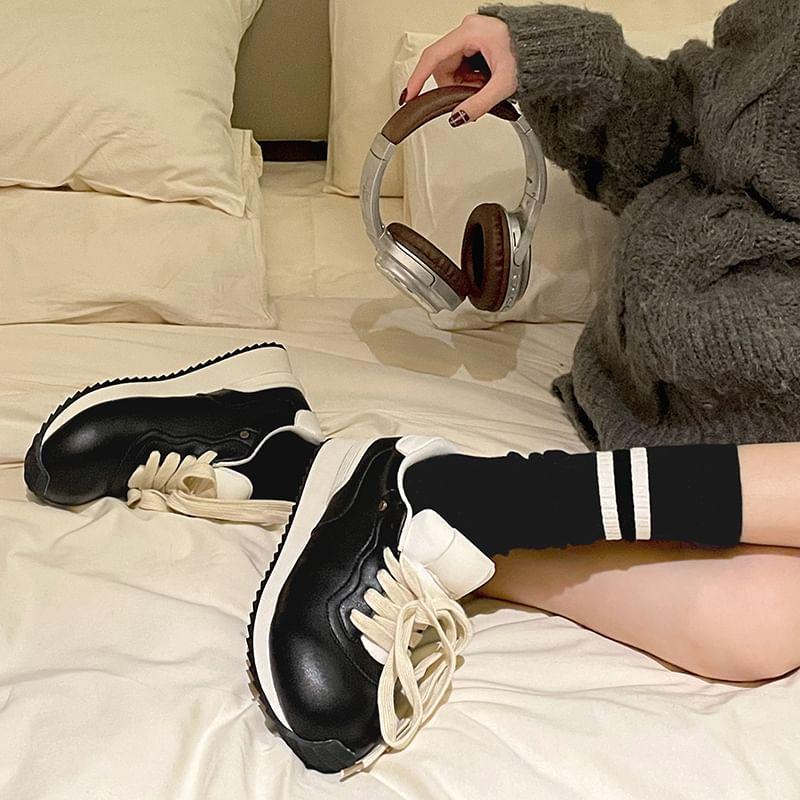 Two-Tone Sneakers Product Image