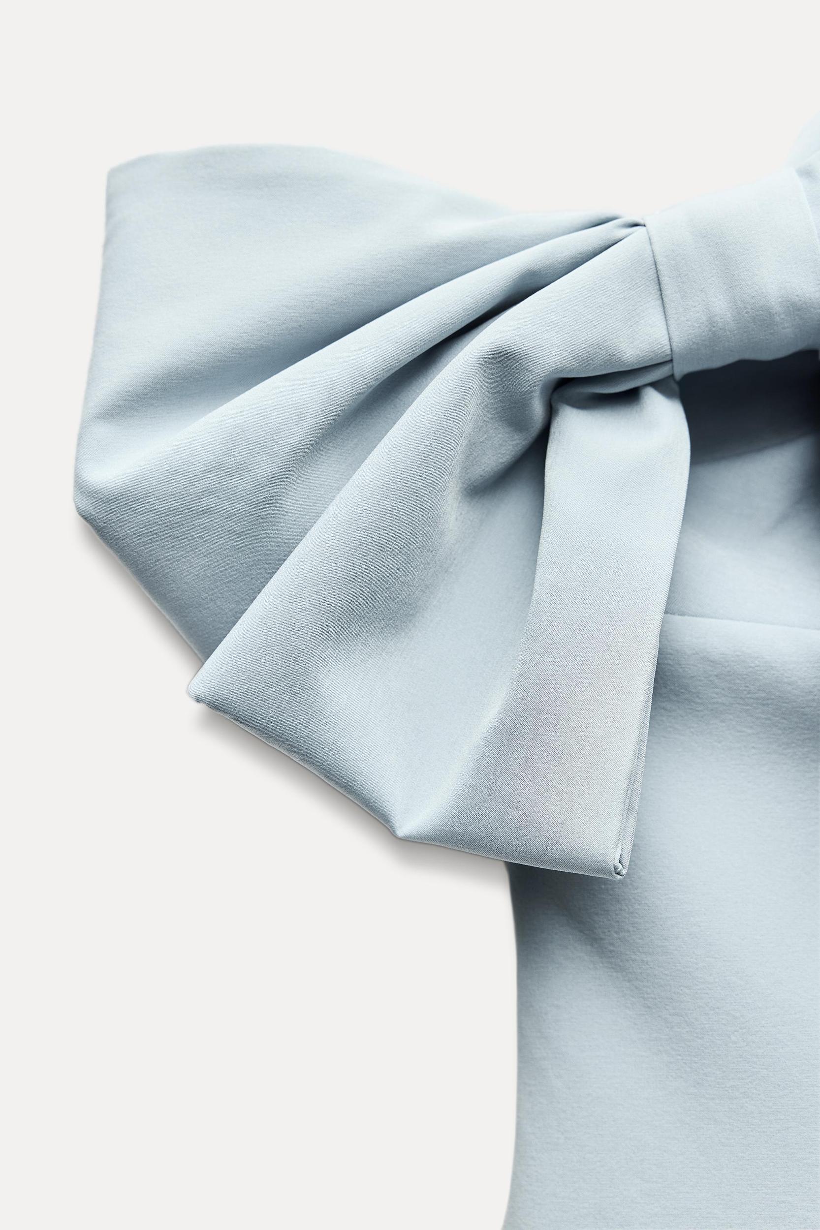 STRAPLESS BOW DRESS Product Image