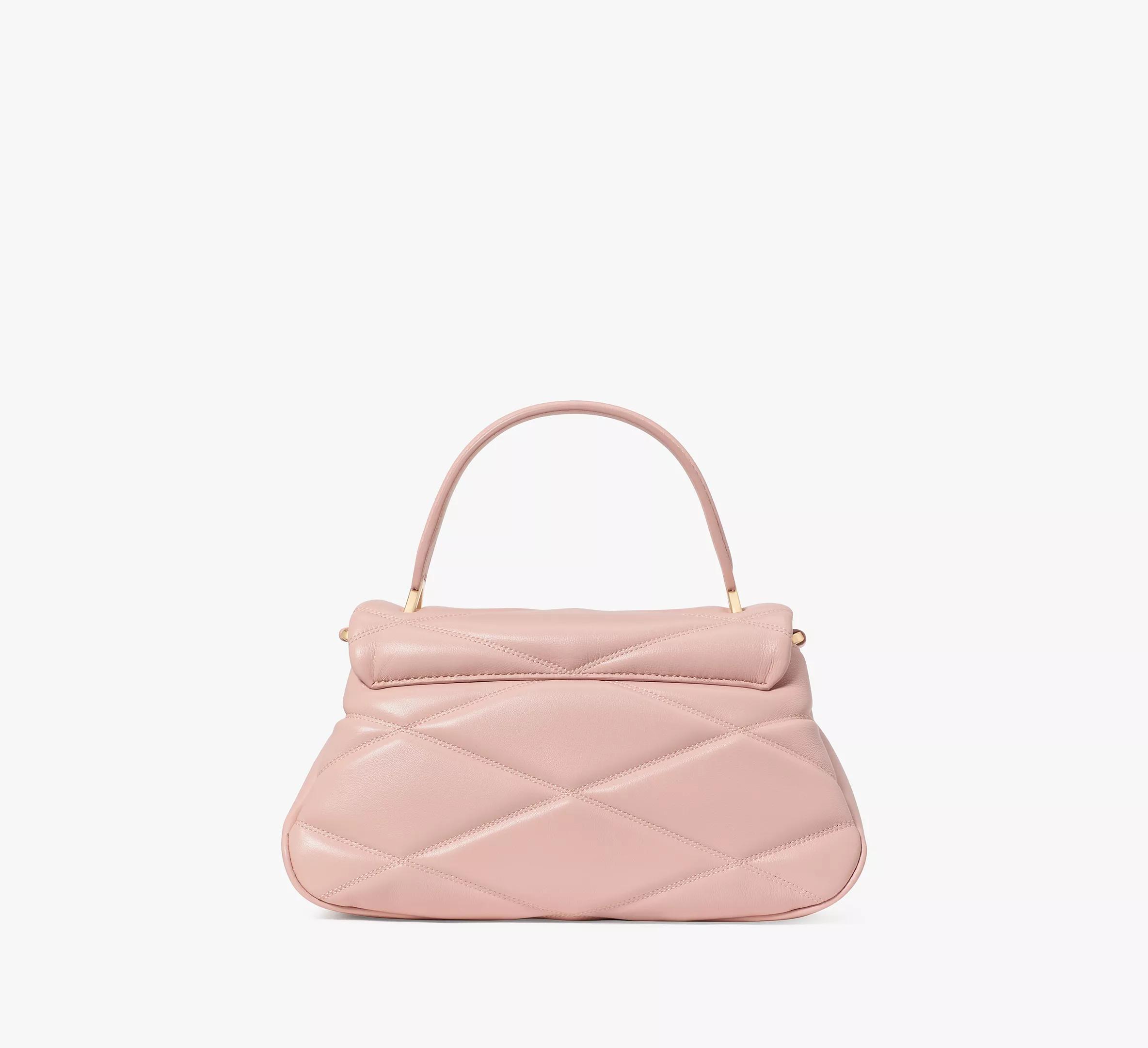 Grace Quilted Top Handle Bag Product Image