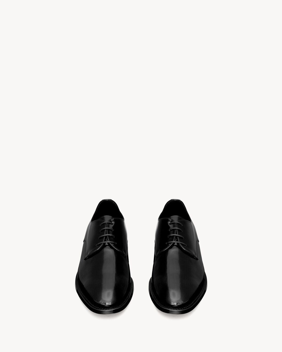 adrien derbies in glazed leather Product Image