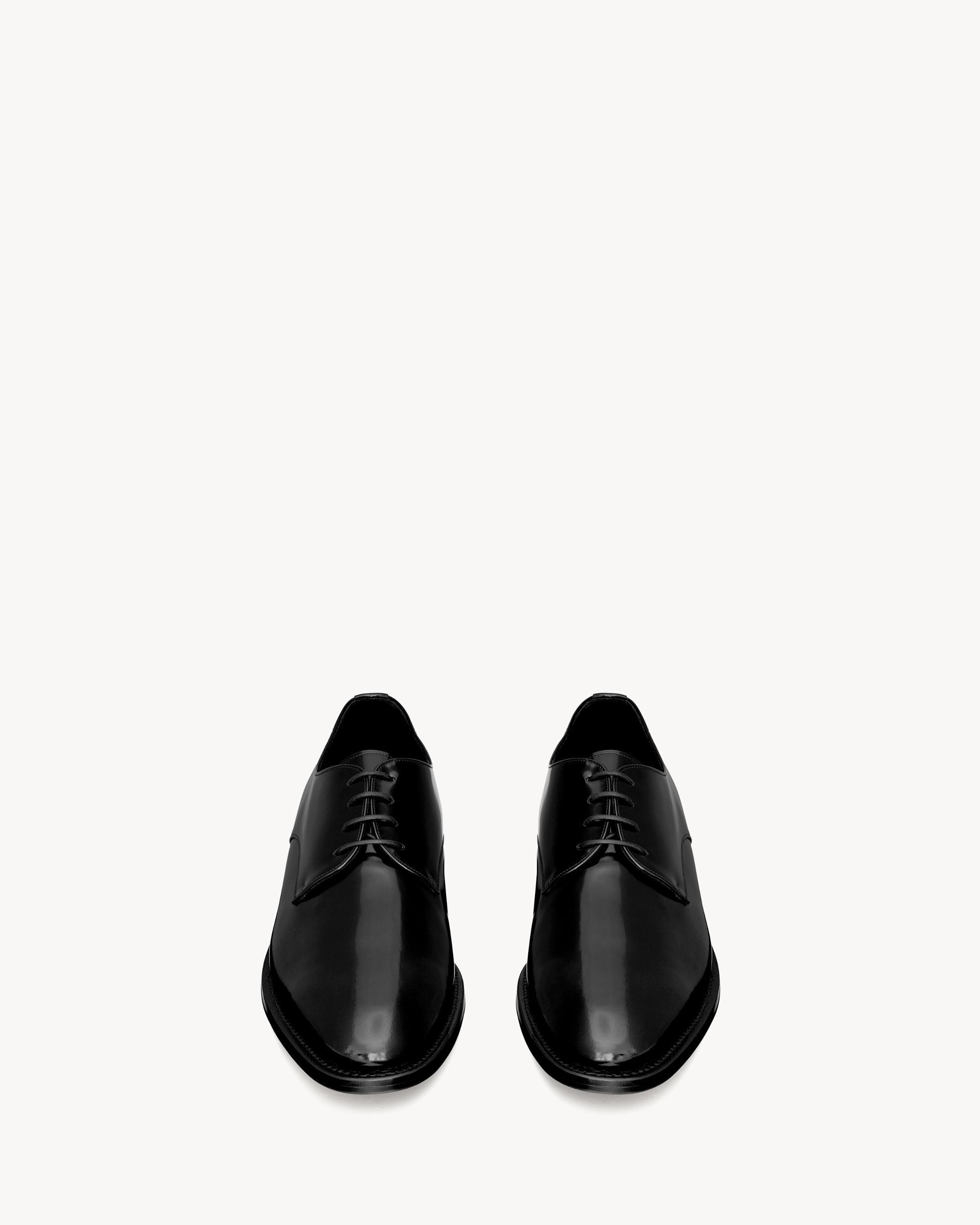 ADRIEN derbies in glazed leather Product Image