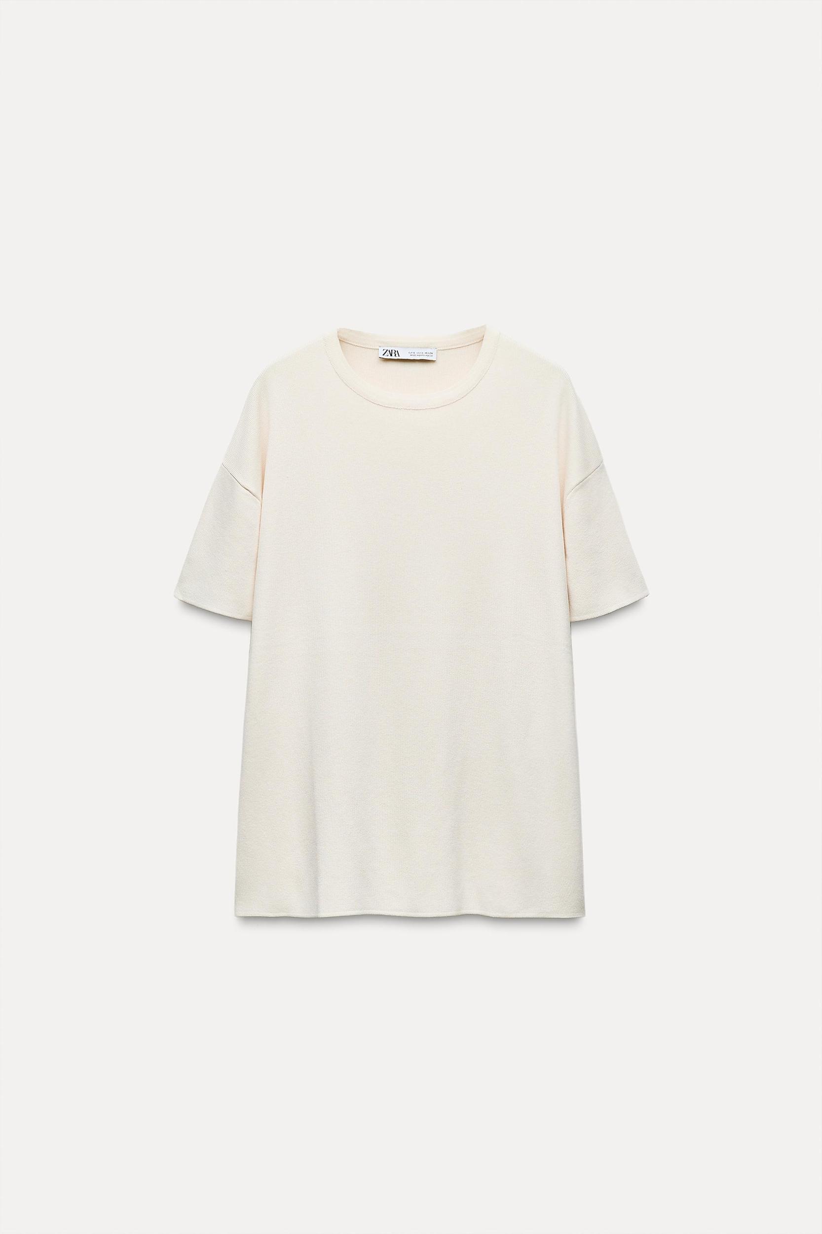 OVERSIZE PLAIN KNIT TOP Product Image