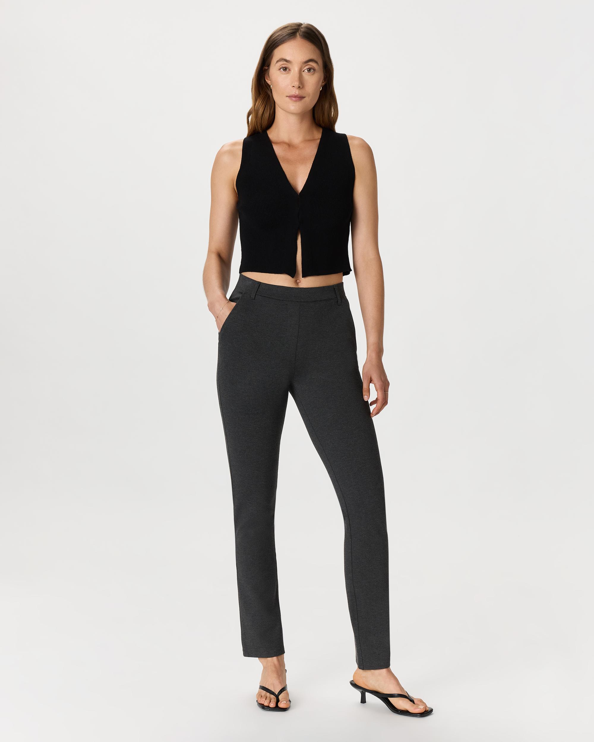 Quince | Women's Ultra-Stretch Ponte Straight Leg Pants Petite Size XL, Rayon Product Image