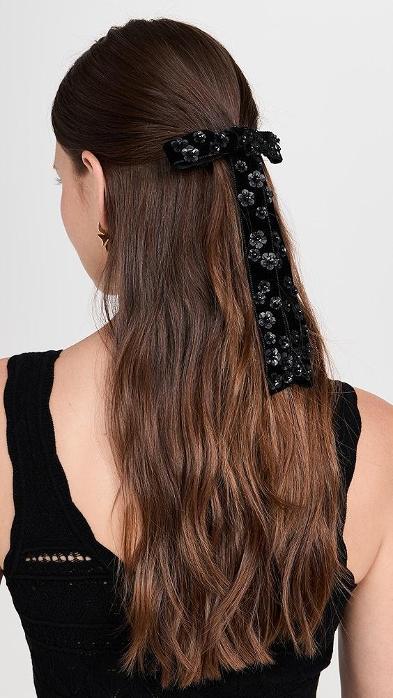 LELET NY Kate Floral Applique Bow | Shopbop Product Image