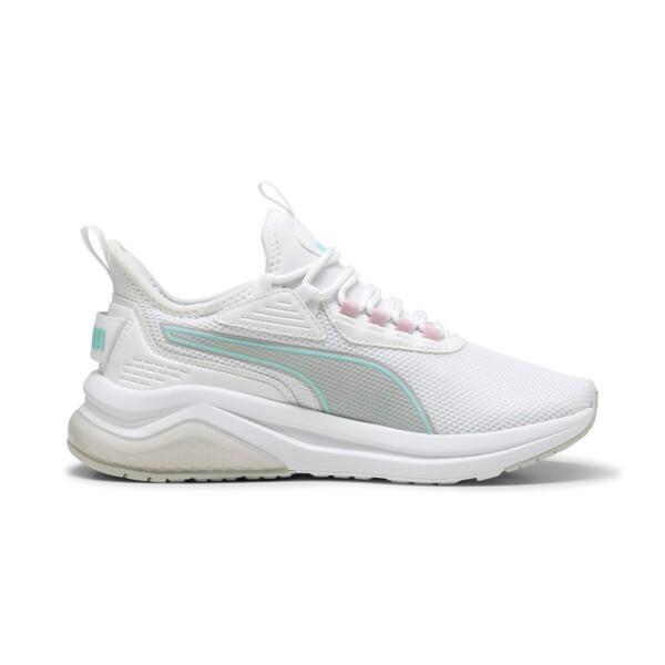 PUMA Amplifier Women's Sneakers in White/Cool Light Grey/Safe Lake Product Image