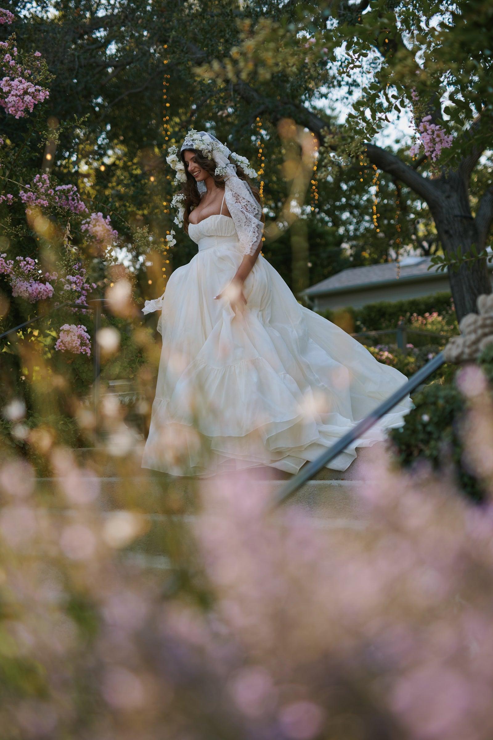 The Ivory Organdy Destination Gown Product Image