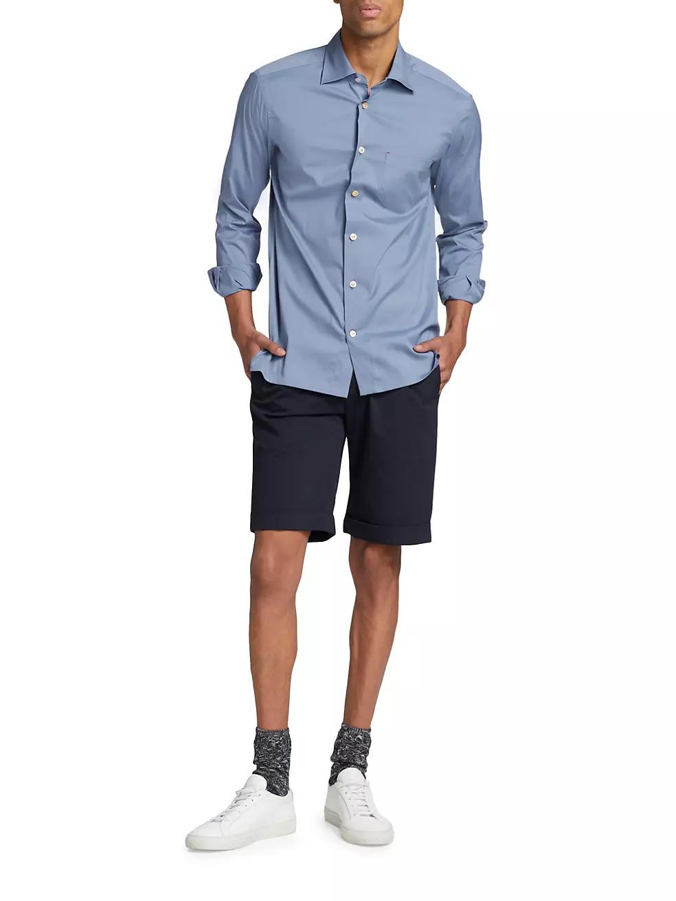 Cuffed Bermuda Shorts Product Image