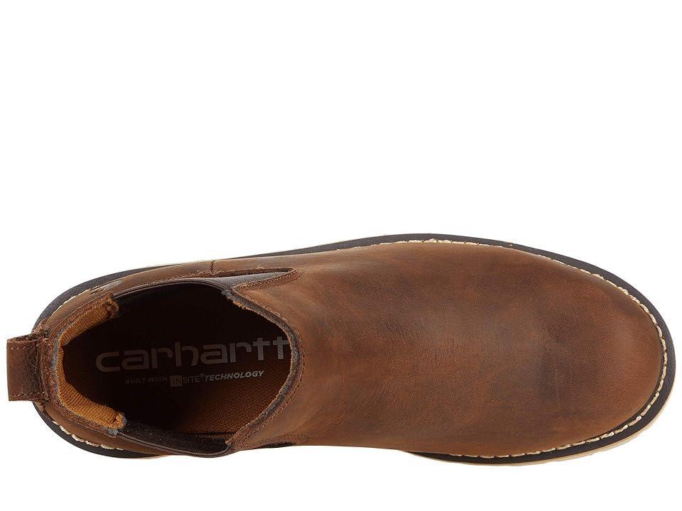 Carhartt Wedge 5 Chelsea Boot Soft Toe (Dark Bison Oil Tanned) Women's Shoes Product Image