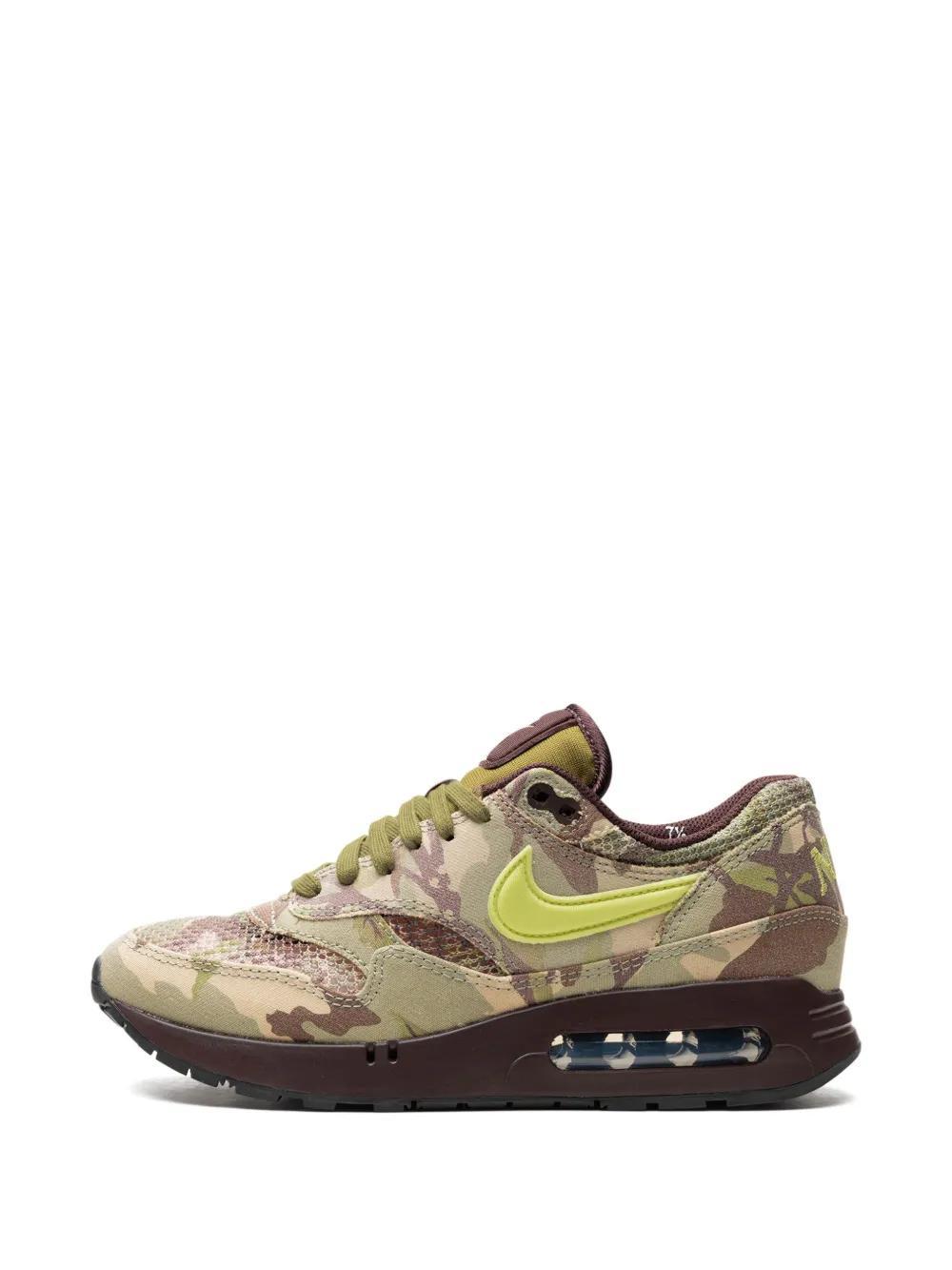 Air Max 1 "Camo - 200 Earth/Oil Green/Black/Light Lemon Twist" sneakers  Product Image