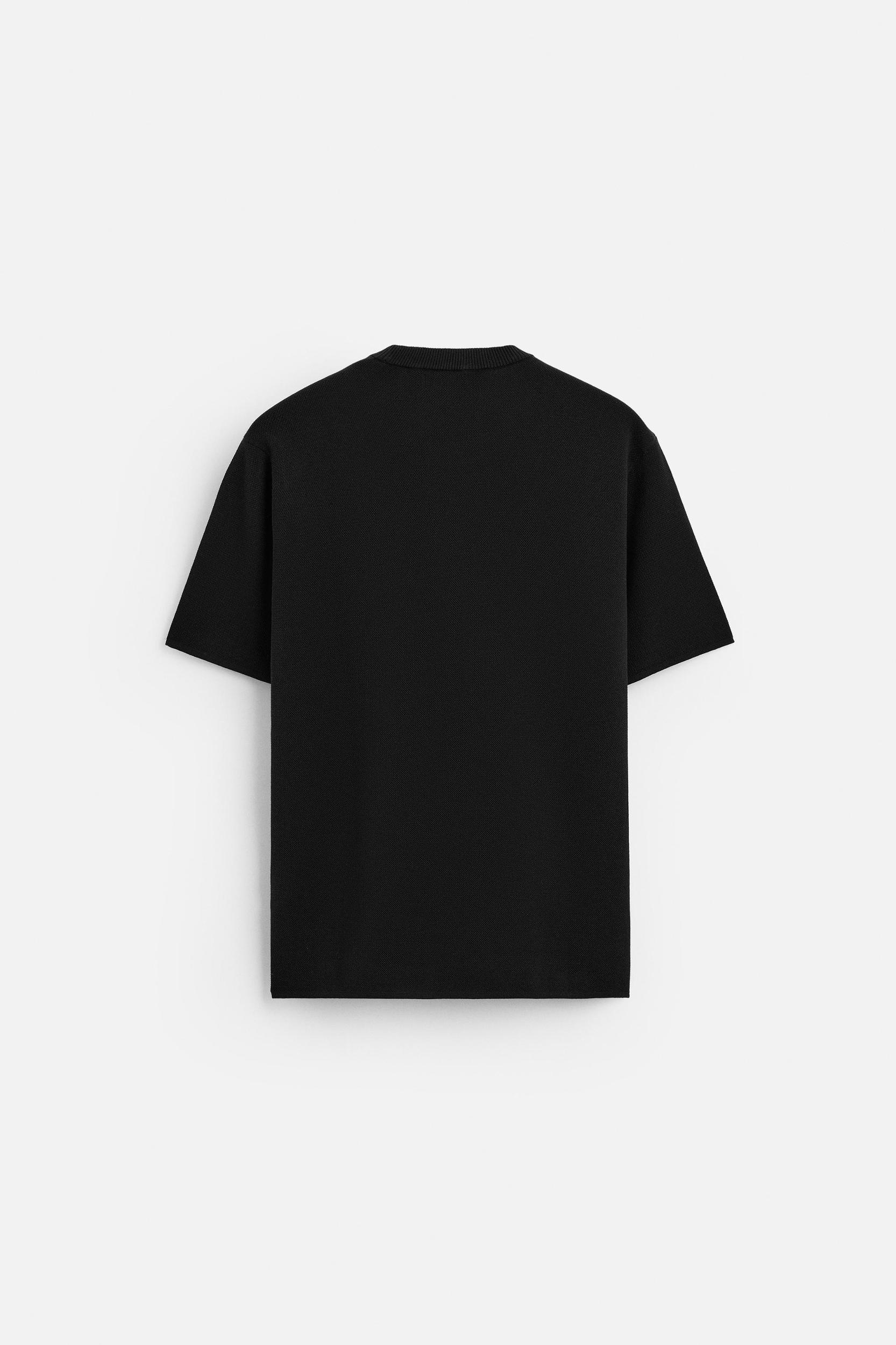 RELAXED FIT KNIT T-SHIRT Product Image
