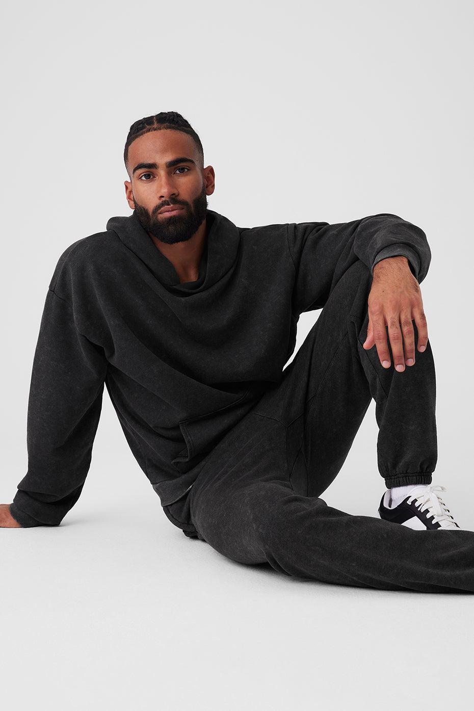 Chill Vintage Wash Hoodie - Black Wash Product Image