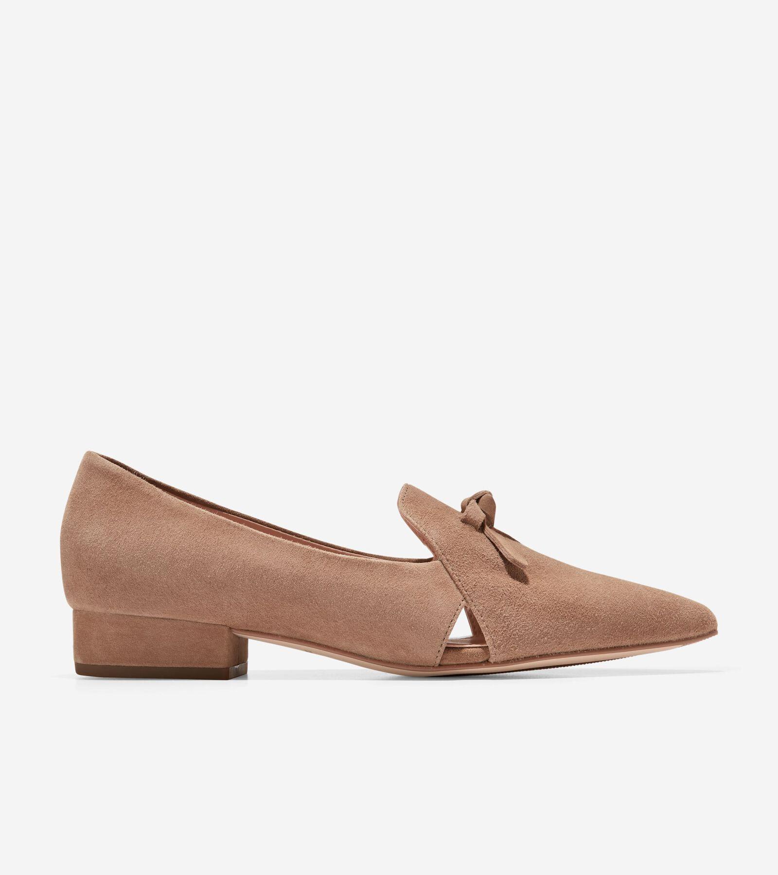 Cole Haan Womens Viola Skimmer Flat - Brown Size 8 Product Image