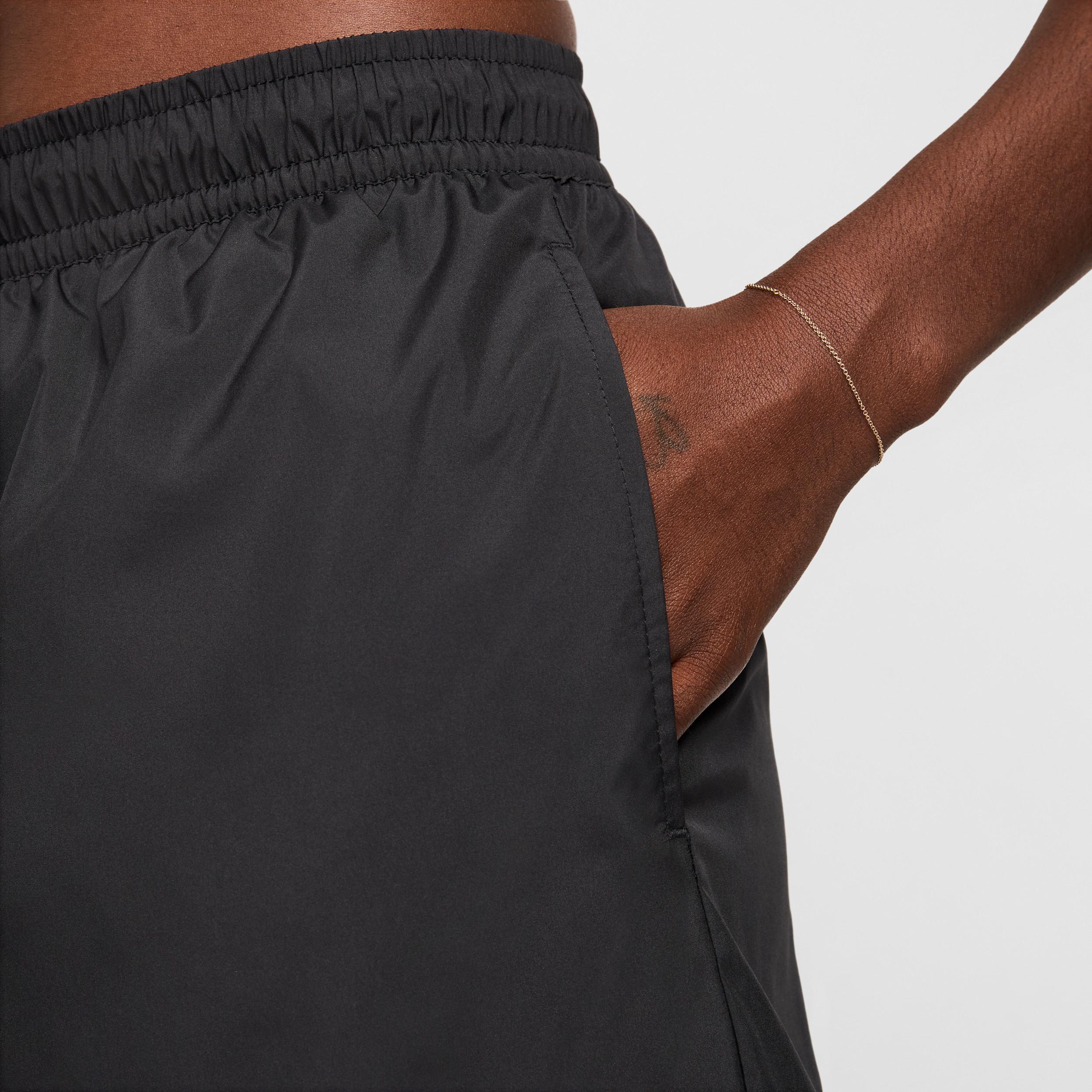 Women's Nike Sportswear Mid-Rise 5-in. Shorts, Size: Large, Black Product Image