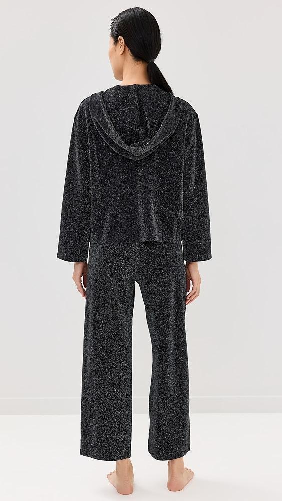 Sleeper Kylie Metallic Hooded Set | Shopbop Product Image