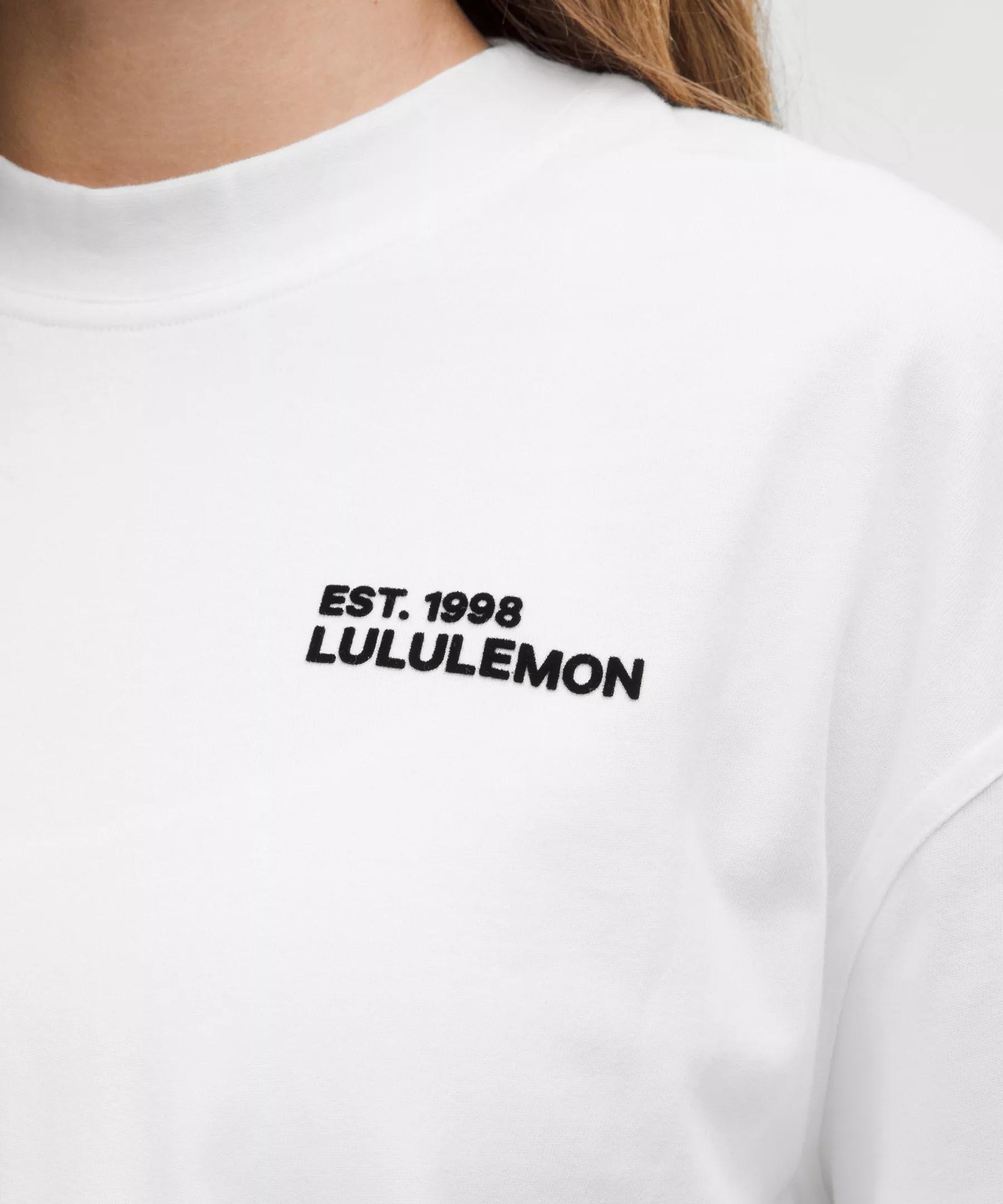 Heavyweight Cotton Crewneck Long-Sleeve Shirt Product Image