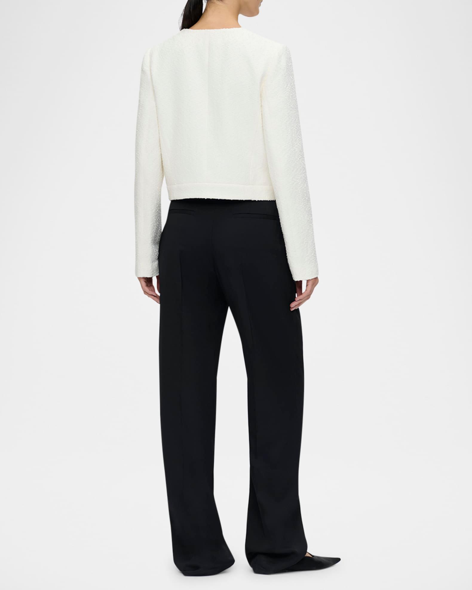 Alba Boucle Crop Blazer  Product Image