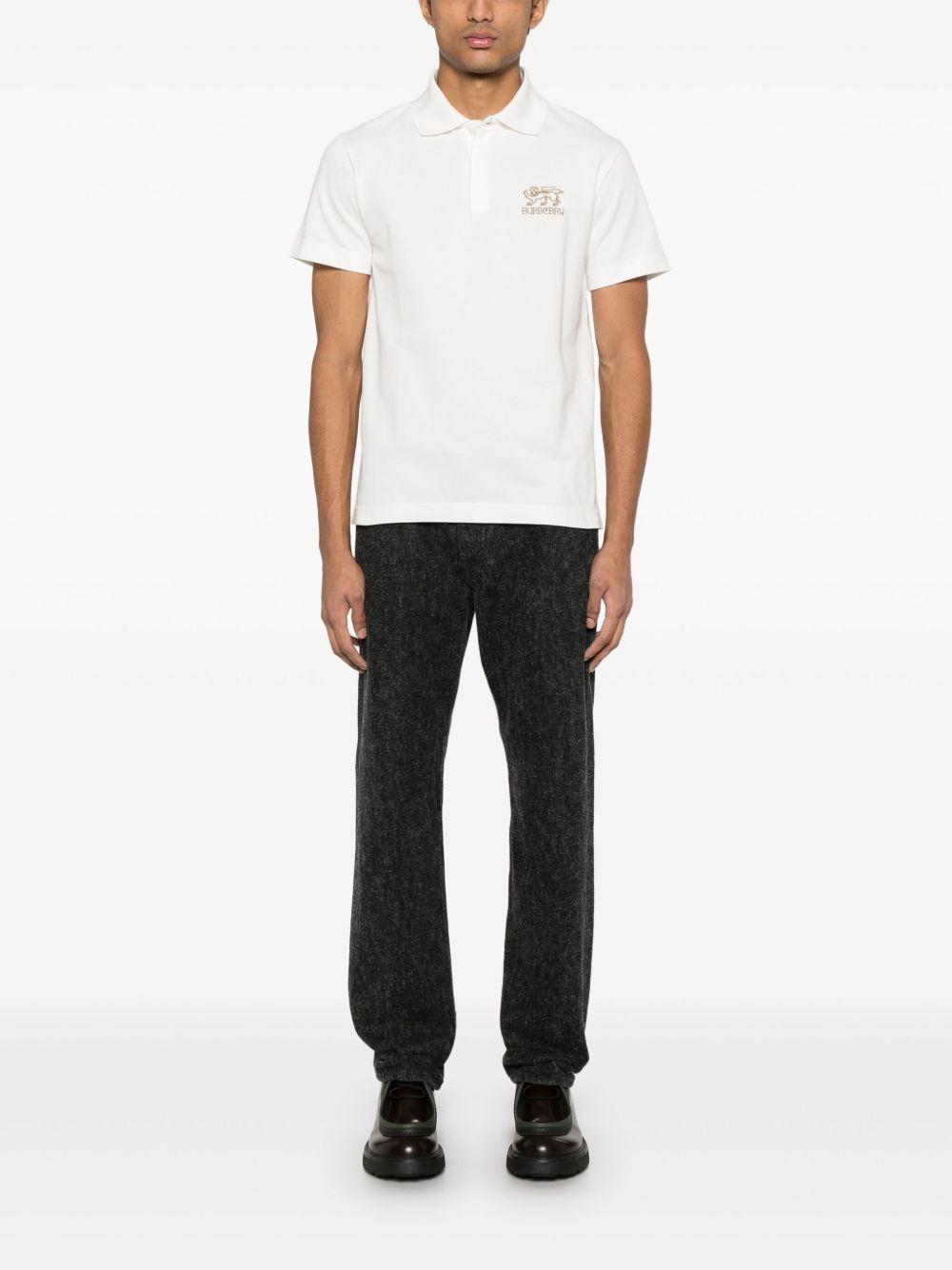 logo-embroidered polo shirt Product Image