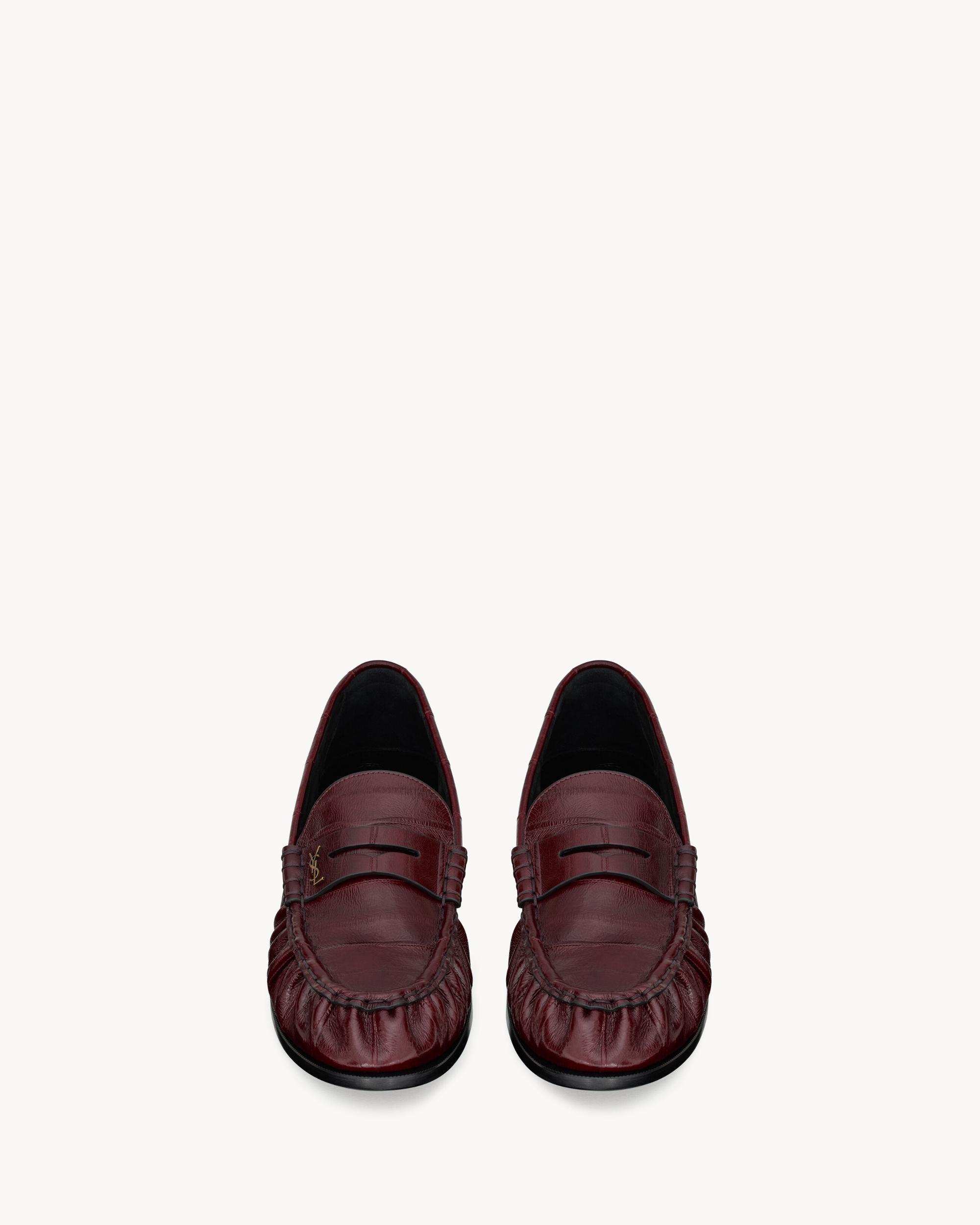 LE LOAFER supple in eel Product Image