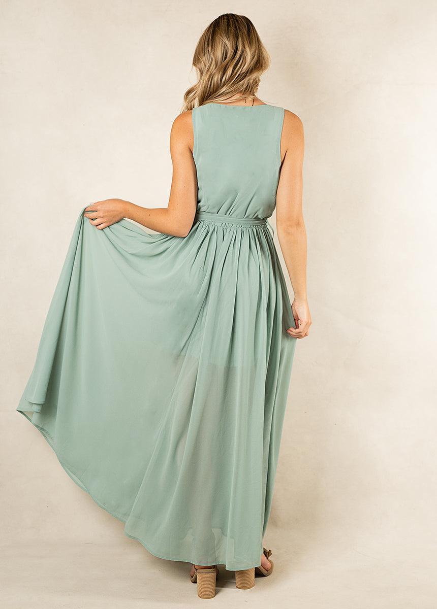 Miriam Bridesmaid Dress in Seaglass Female Product Image