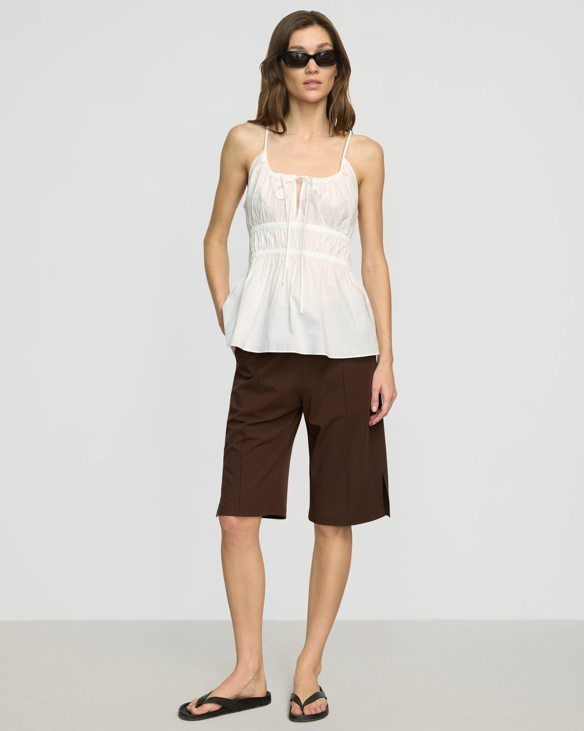 Gallia Stretch-Waist Bermuda Short Product Image