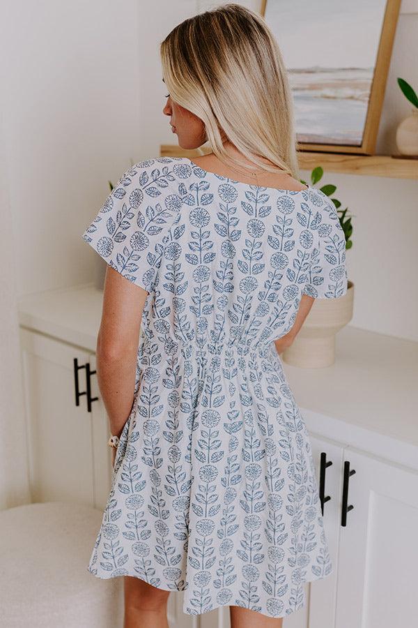 Oceanfront Views Floral Mini Dress Product Image