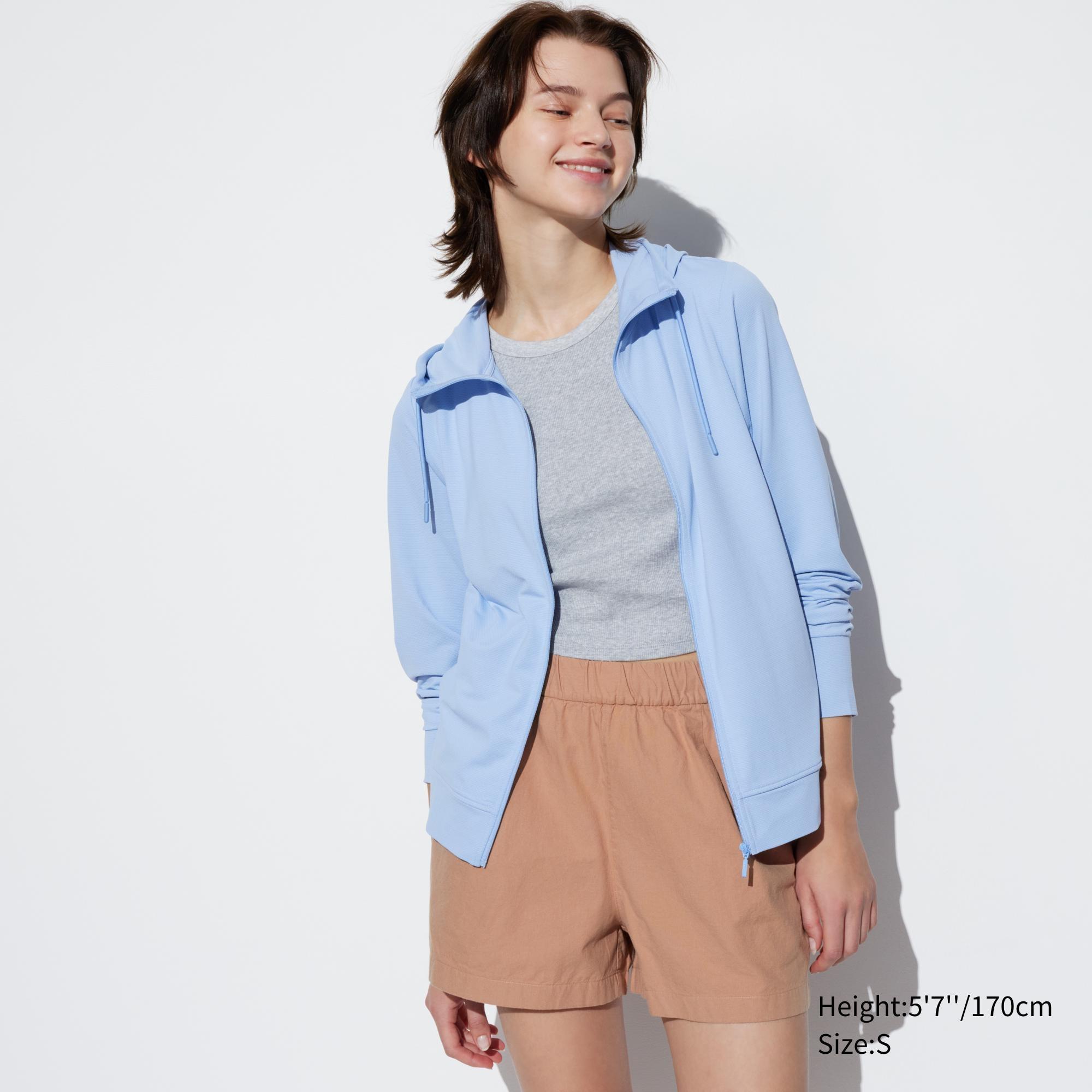 Womens Cotton Easy Shorts Brown XS UNIQLO US Product Image