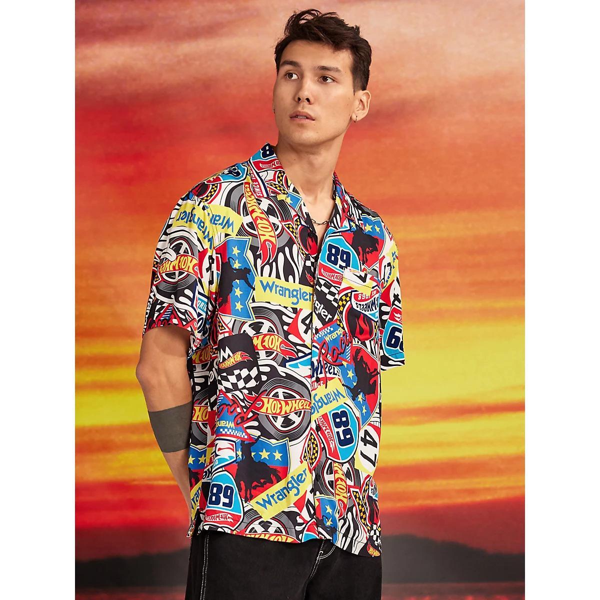 Wrangler® x Hot Wheels™ Men's Souvenir Shirt Product Image