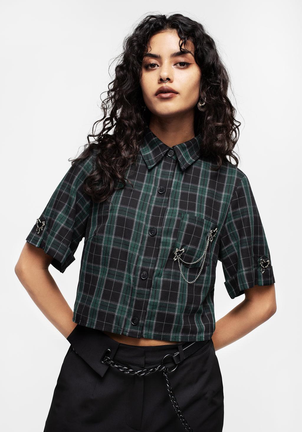 Cardio Check Cotton Button Up Shirt Product Image