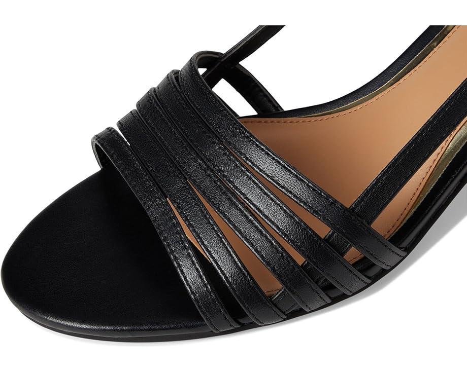 Lylah Kitten Heel Ankle Strap Sandals Product Image