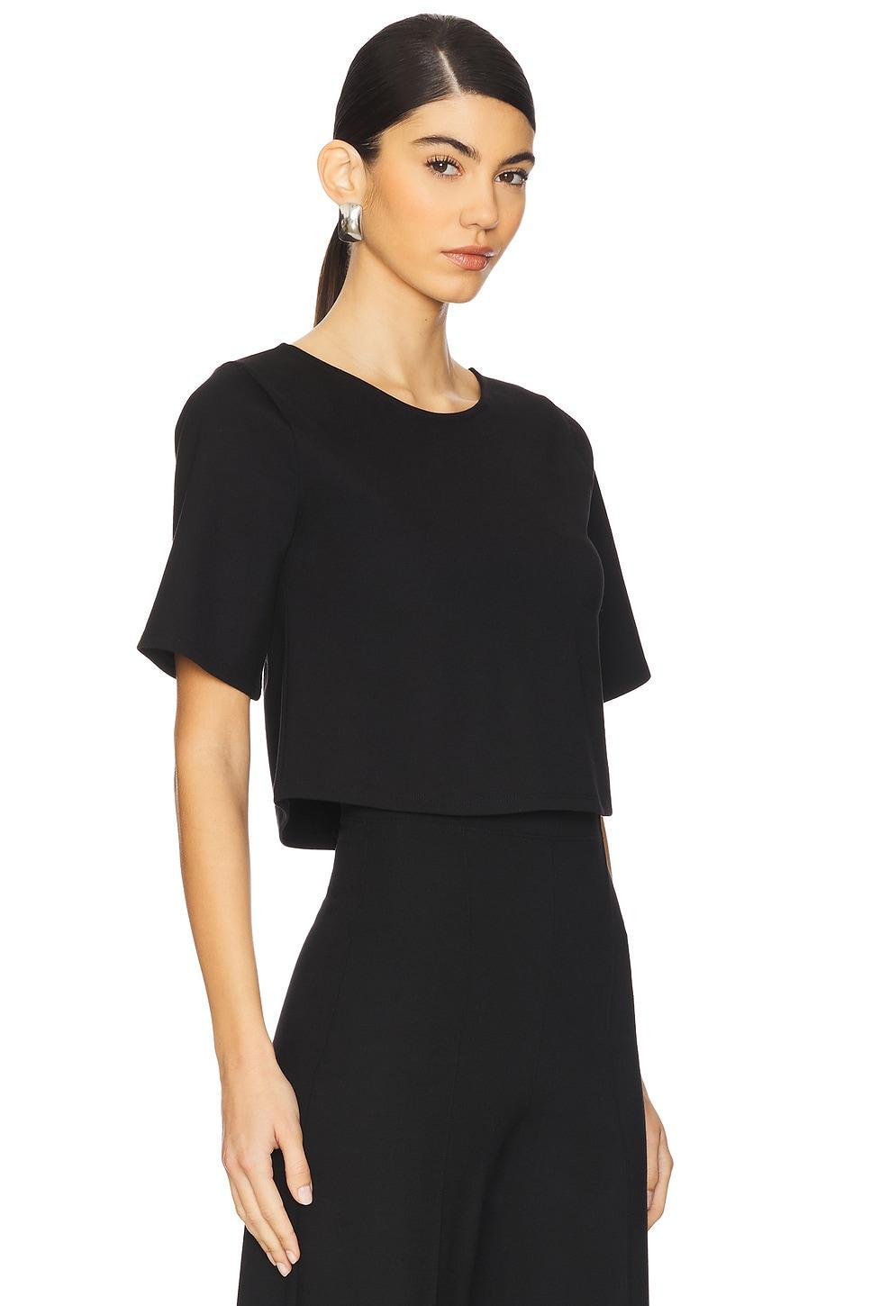 Ponte Knit Short Sleeve Top Ripley Rader Product Image