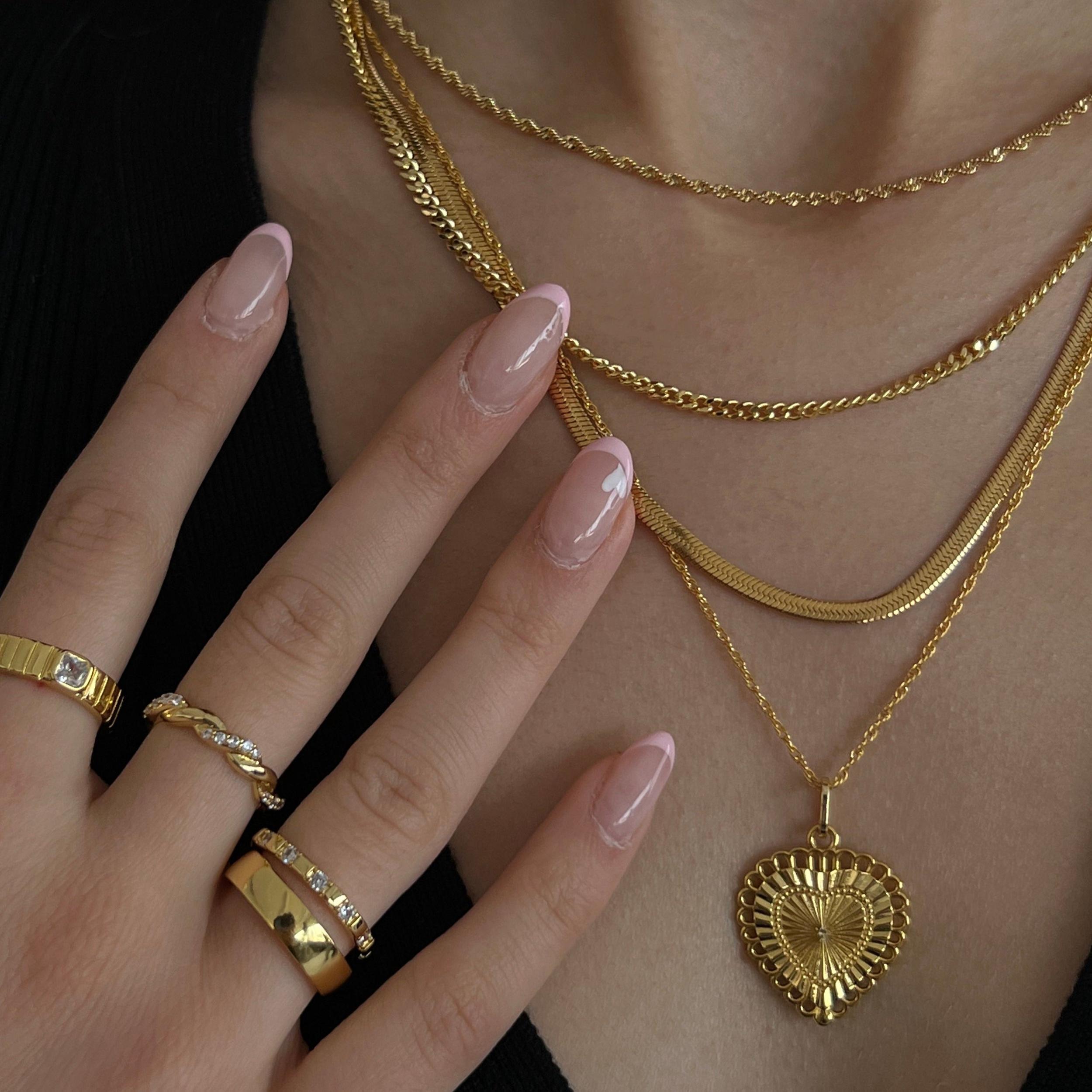 Shining Snake Necklace Product Image