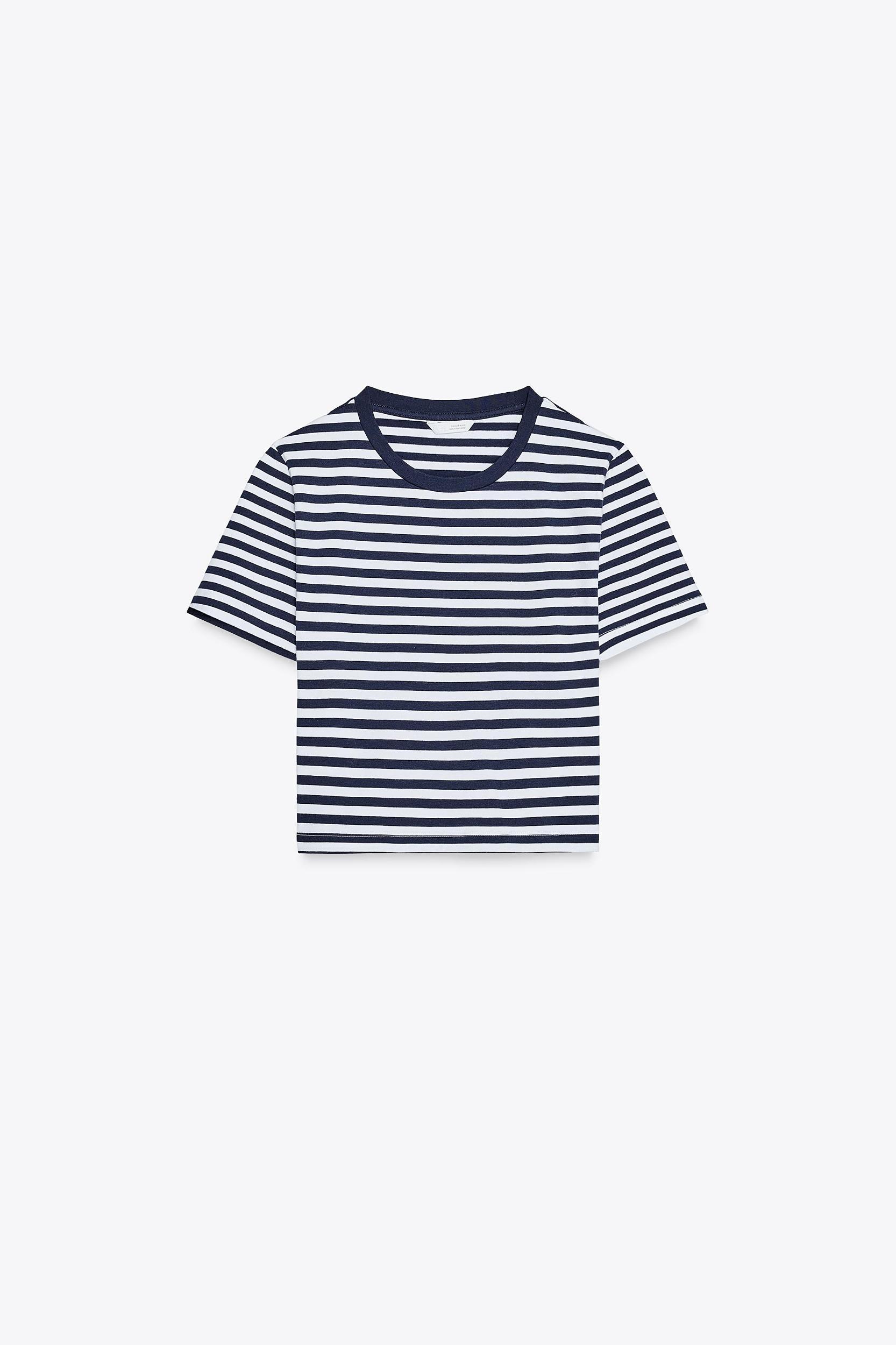 CROPPED STRETCH T-SHIRT Product Image
