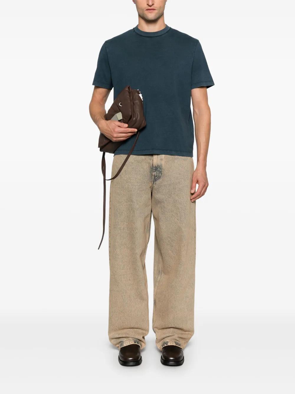 OUR LEGACY Cotton T-shirt In Worn Blue Legacy Product Image