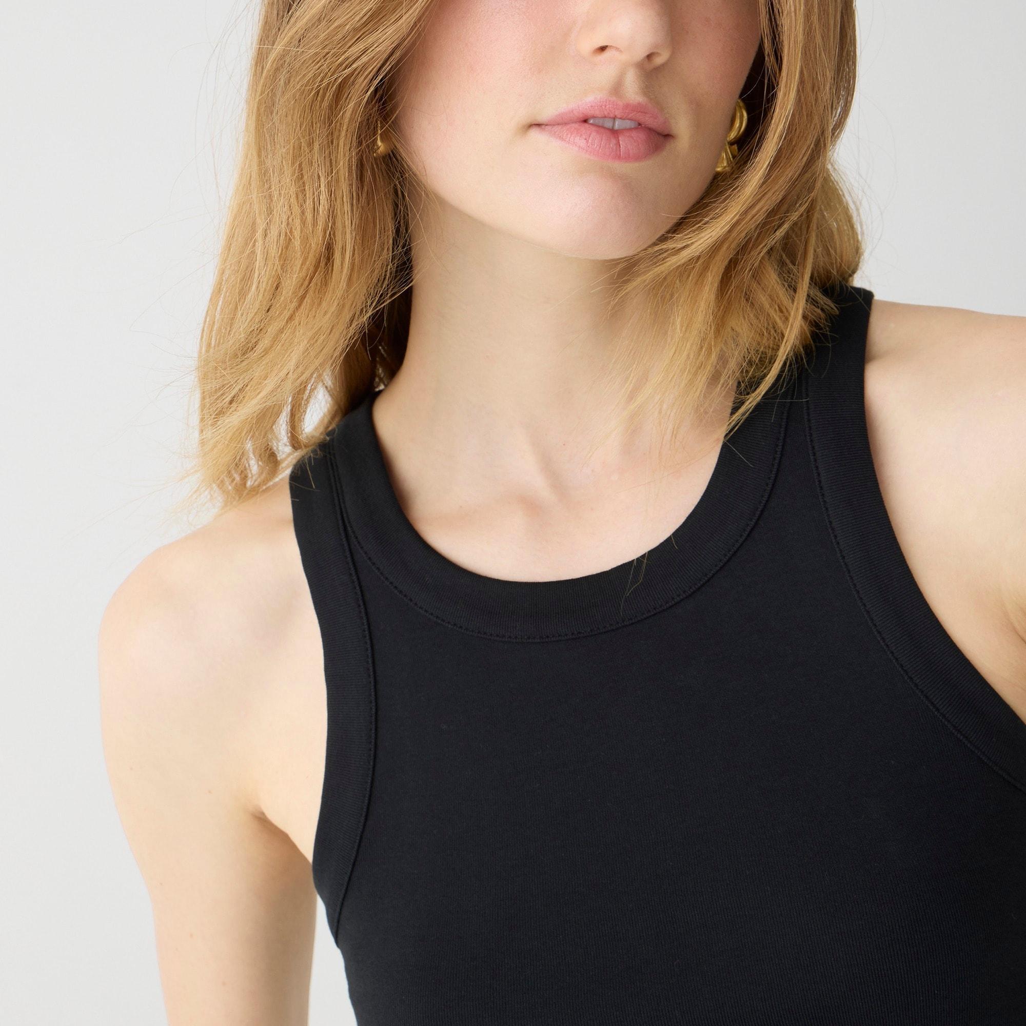 Perfect-fit high-neck tank top Product Image