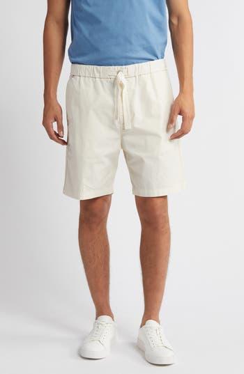 HUGO BOSS Boss Kenosh Stretch Cotton Shorts In Open White Product Image