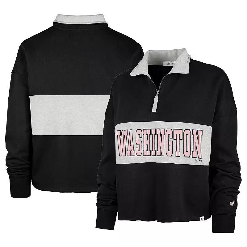 Womens 47 Washington Nationals City Connect Bae Remi Quarter-Zip Jacket Product Image