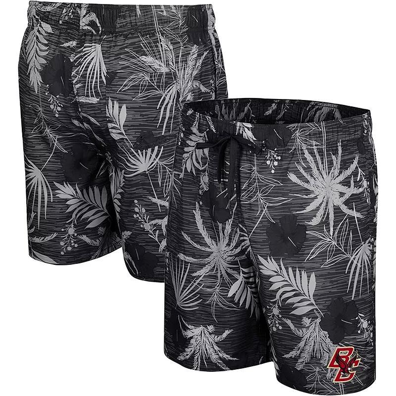 Men's Colosseum Black UCLA Bruins What Else is New Swim Shorts, Size: Medium Product Image
