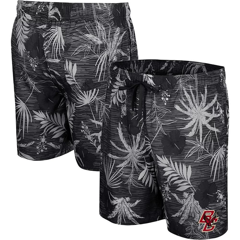 Men's Colosseum Black UCLA Bruins What Else is New Swim Shorts, Size: Medium Product Image